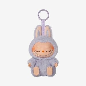 Charming Lavender Bunny Keychain Plush
